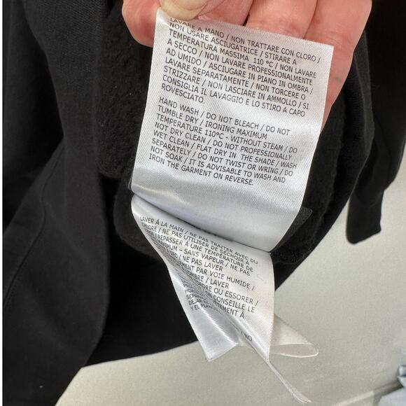 Moncler Black Genius 1952 X Undefeated White Logo Altered Sweatshirt L - Picture 14 of 16